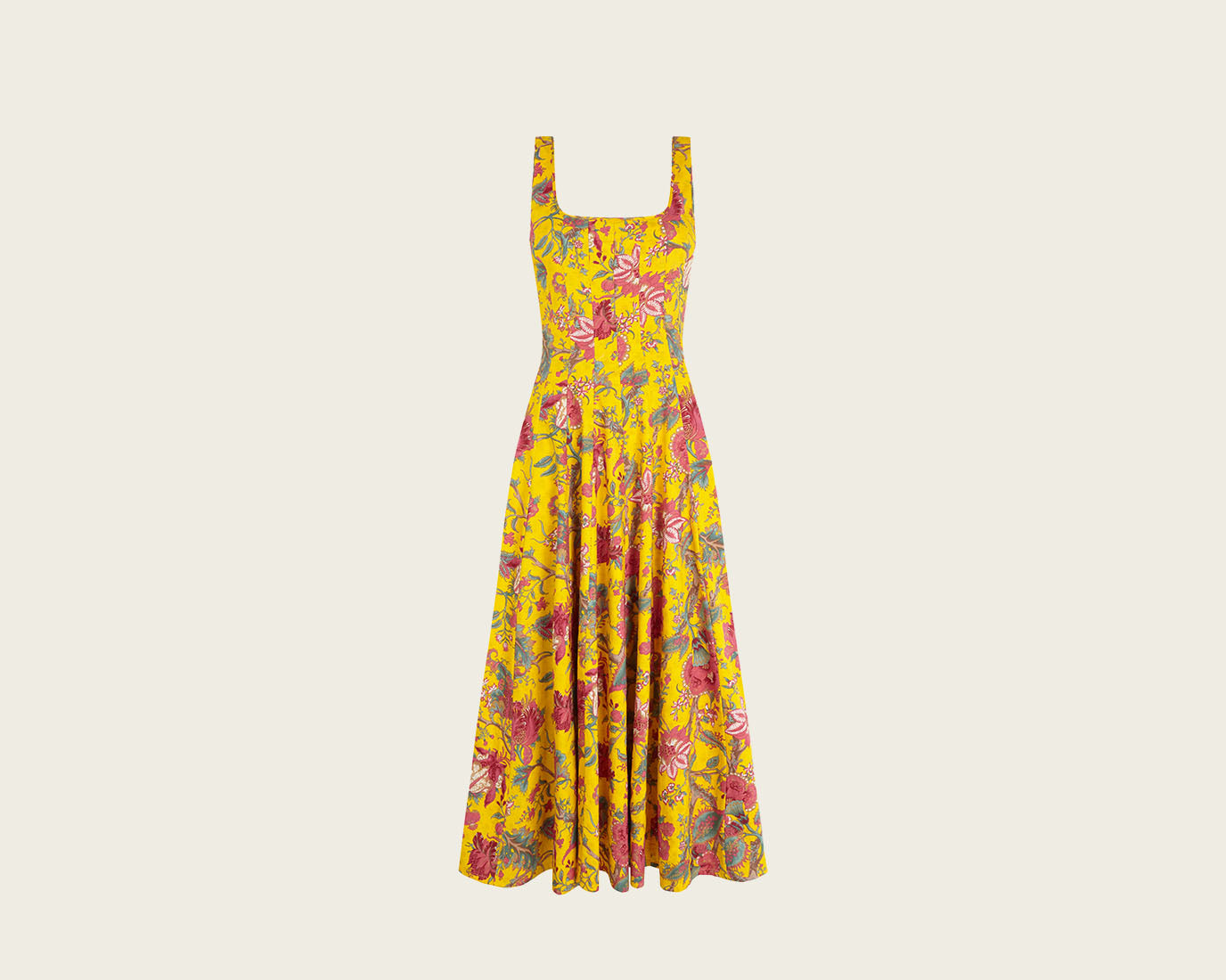 Audrey Dress Yellow