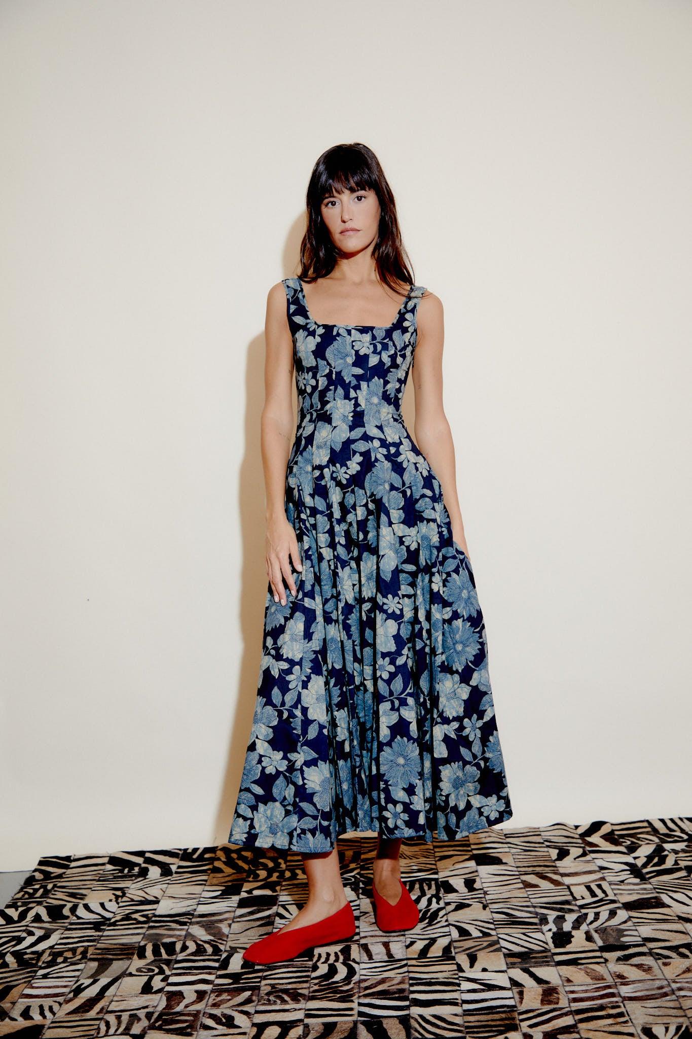 Audrey Dress Blue