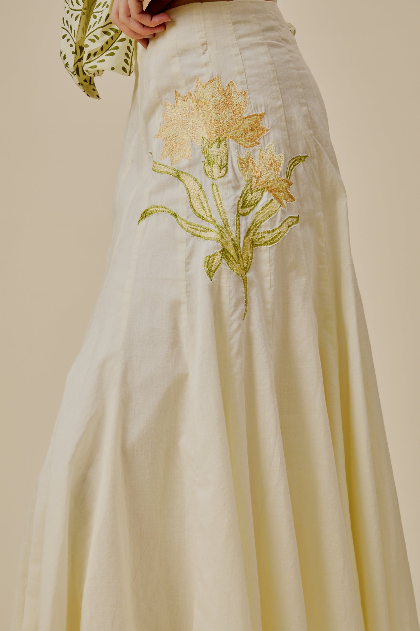 Isabella Skirt Cream