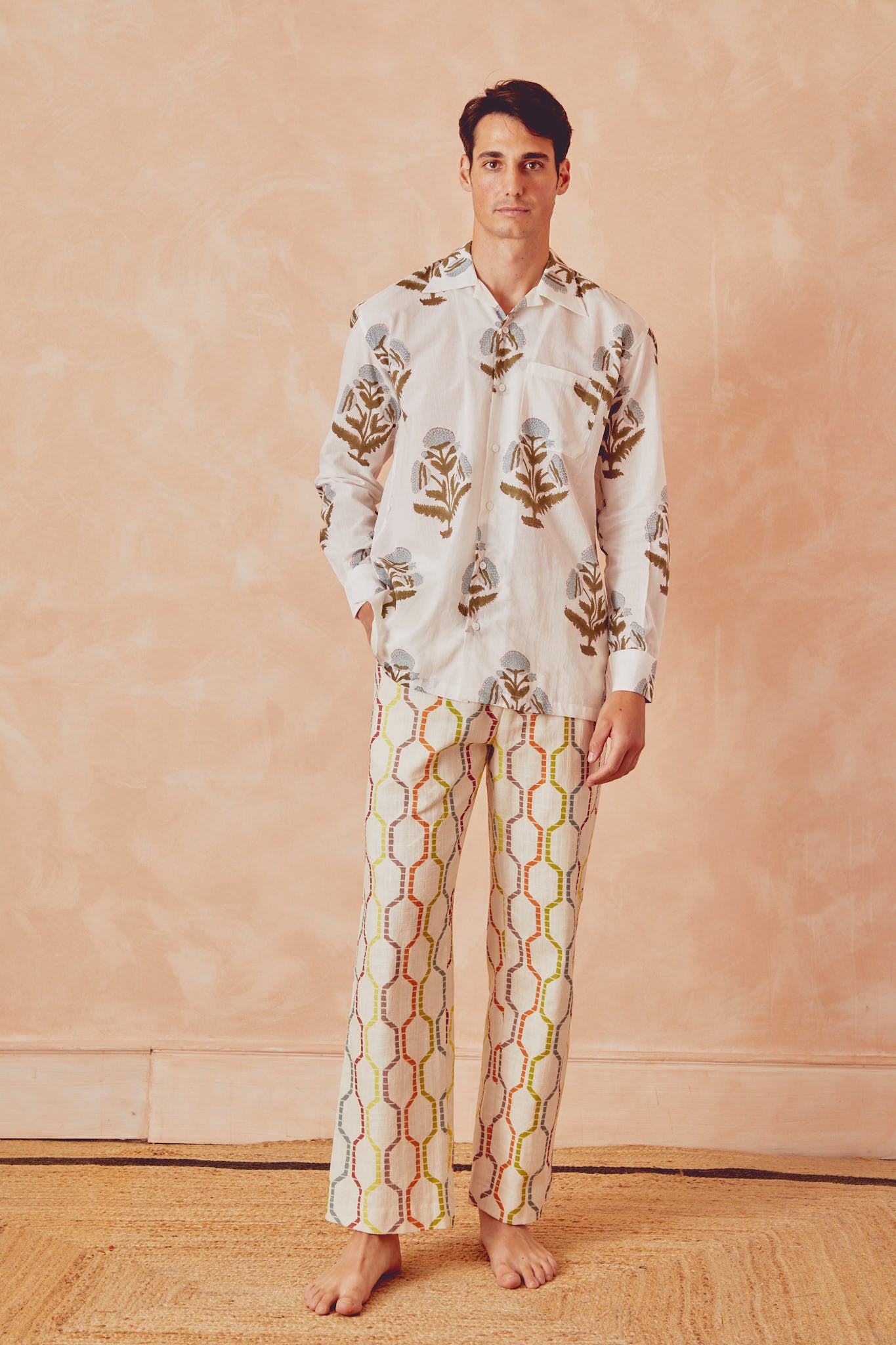Harry Shirt Flowers