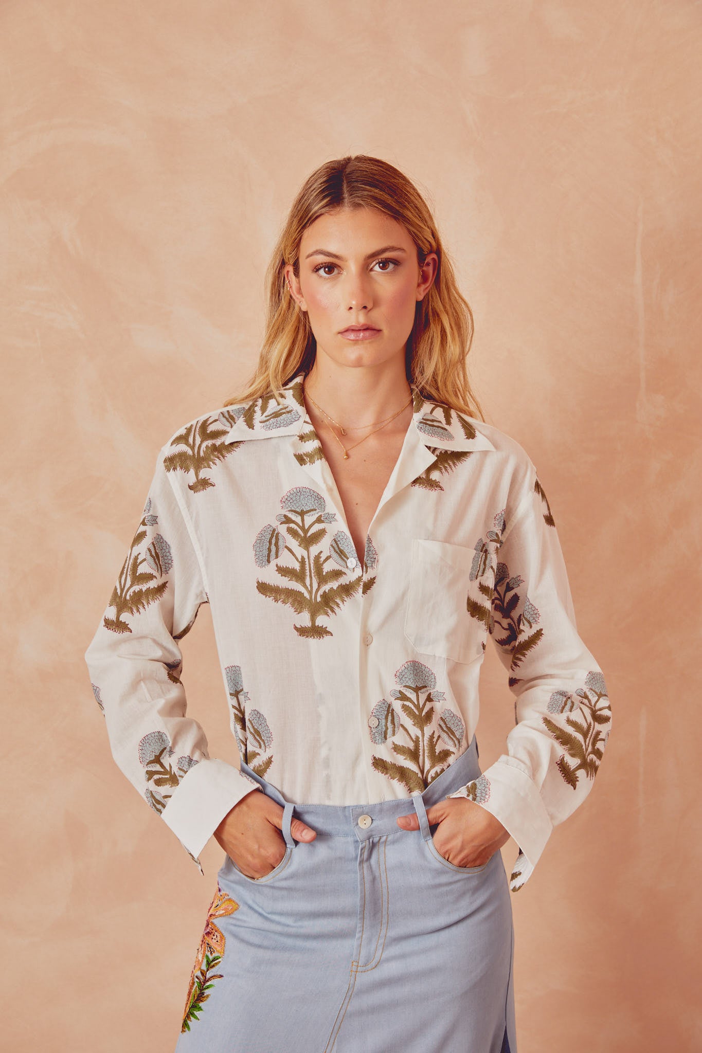 Harry Shirt Flowers