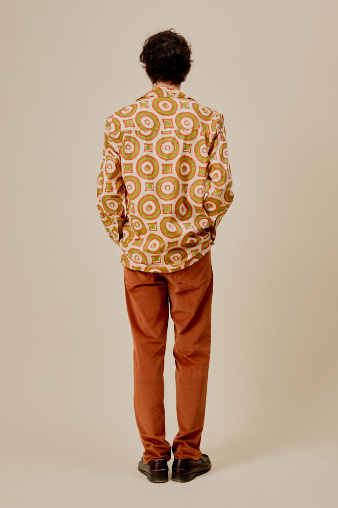 Harry Shirt Circles Orange