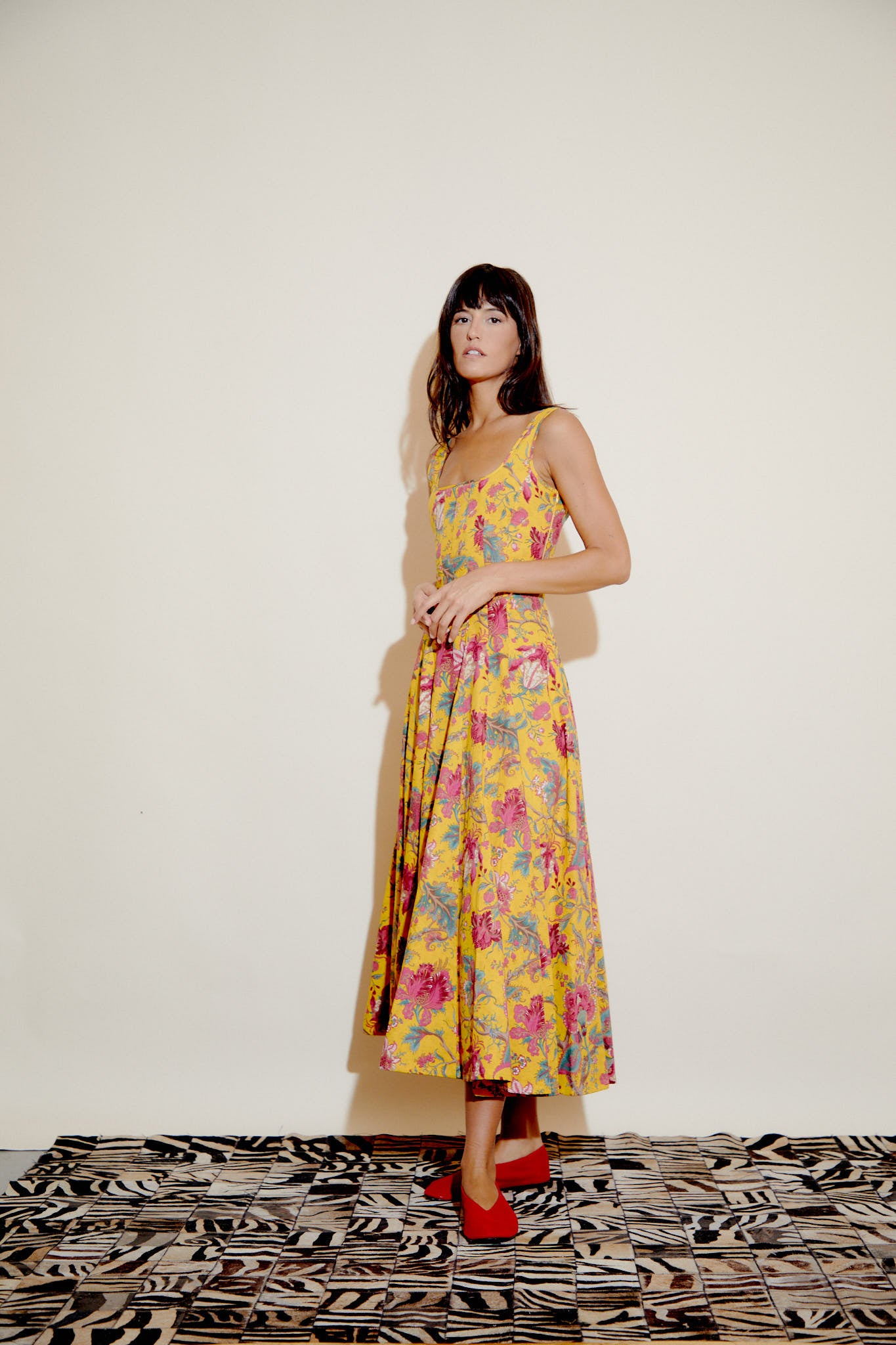 Audrey Dress Yellow