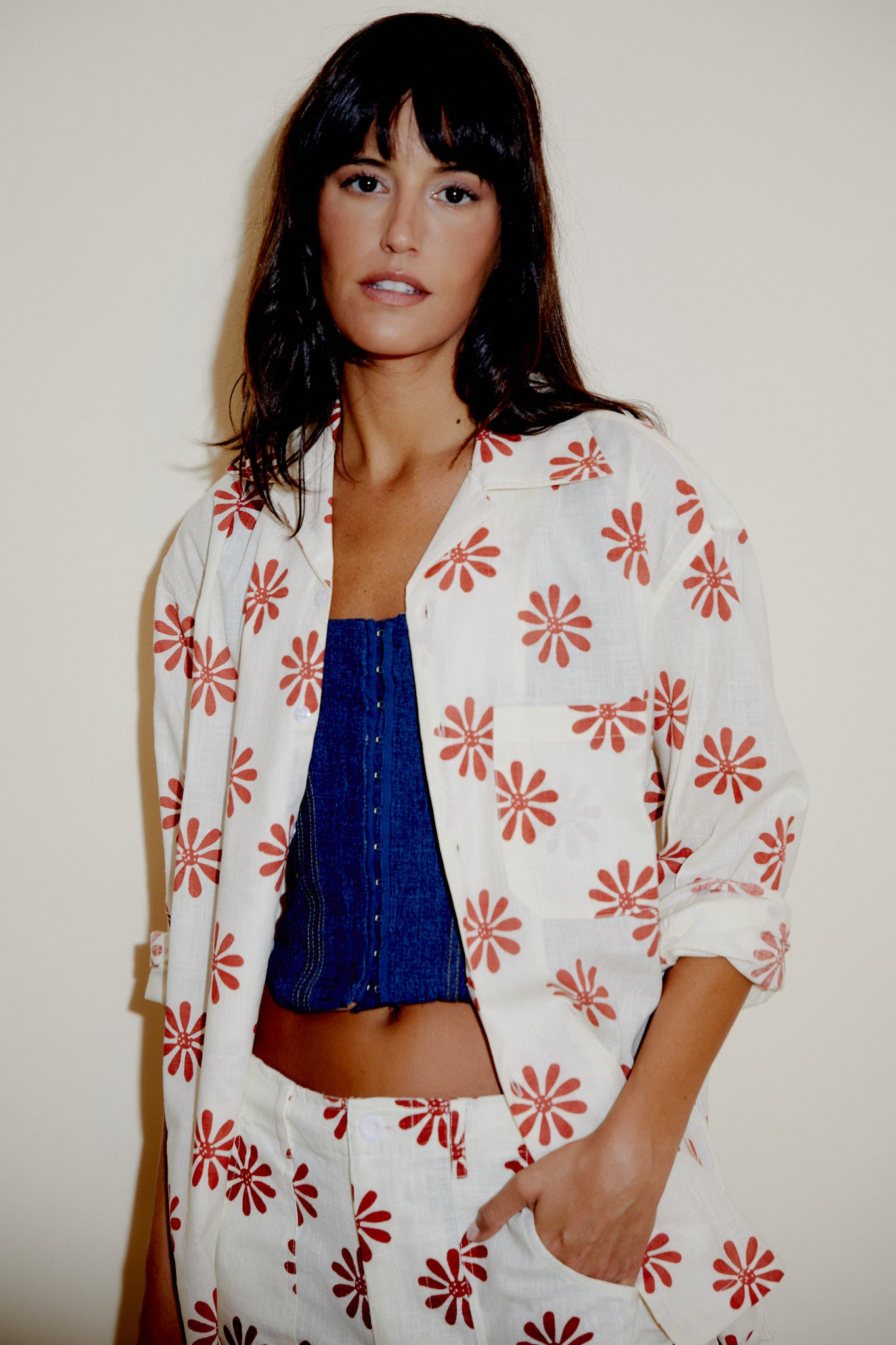 Harry Shirt Marigold Flower
