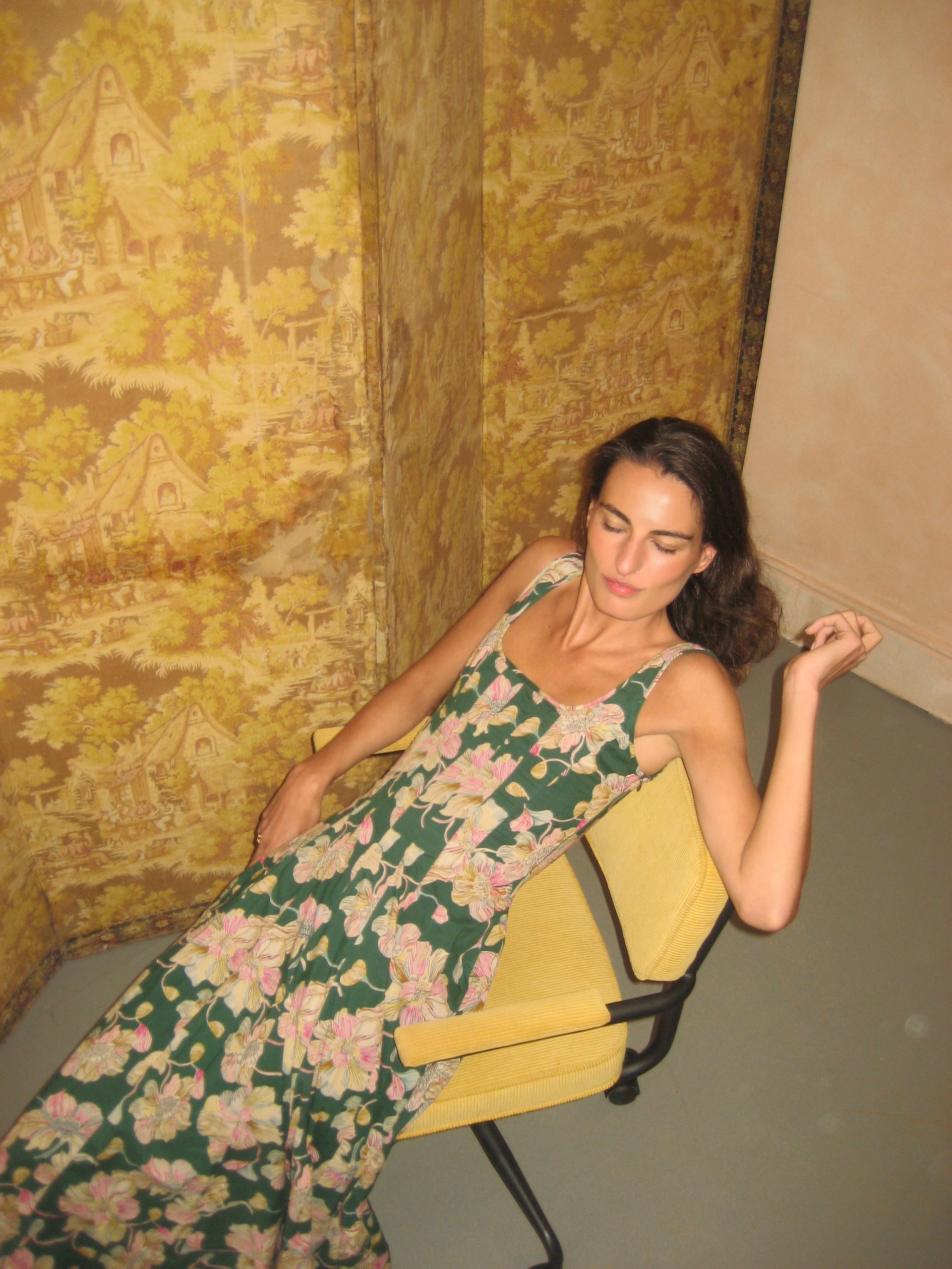 Audrey Dress Green
