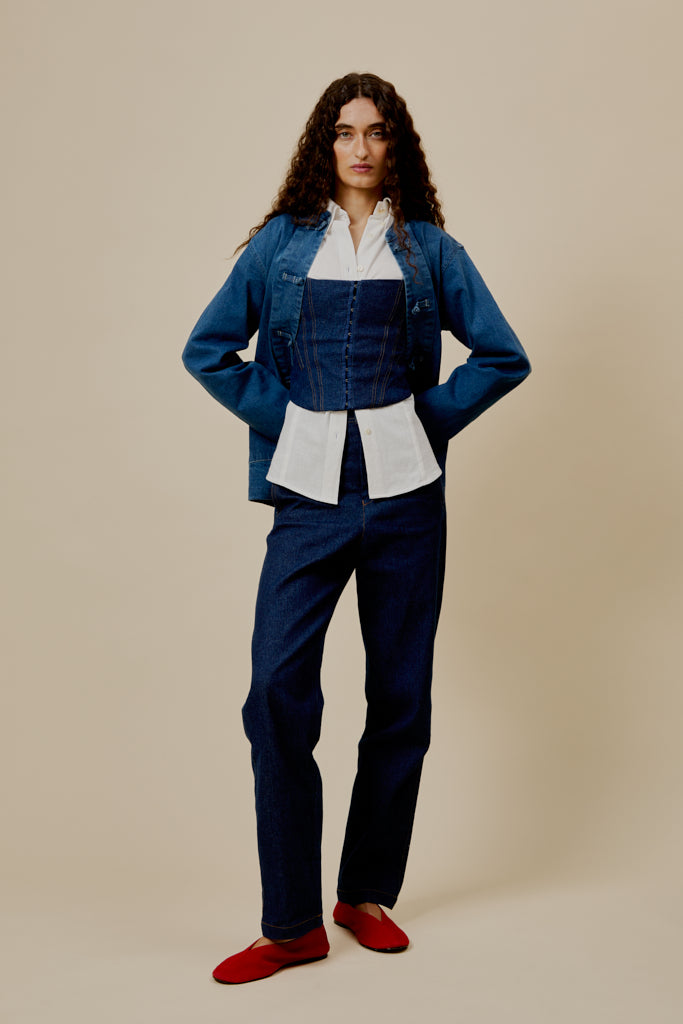 Lola Corset Denim