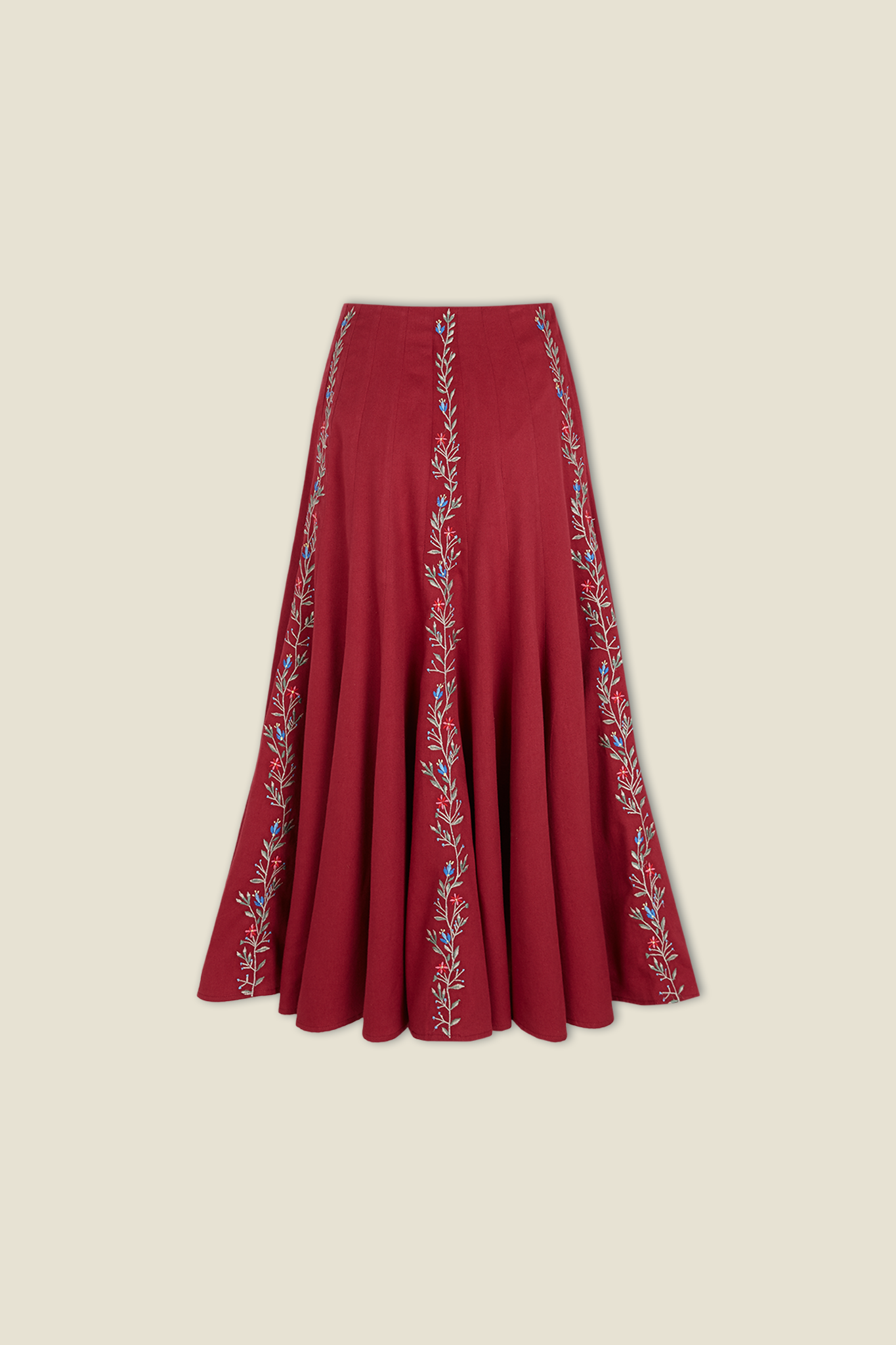 Isabella Skirt Red