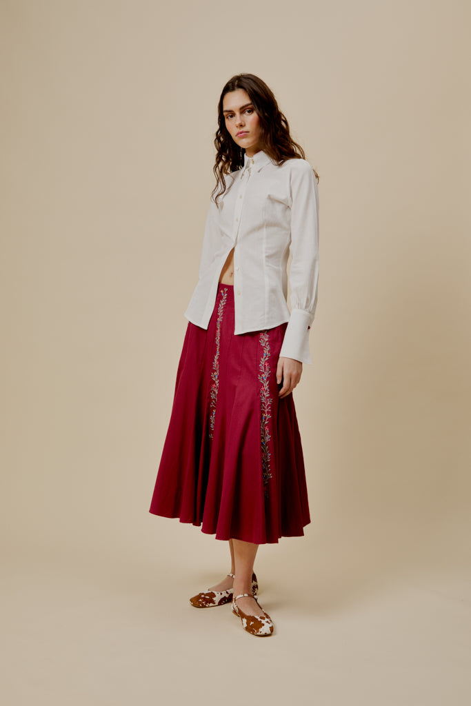Isabella Skirt Red