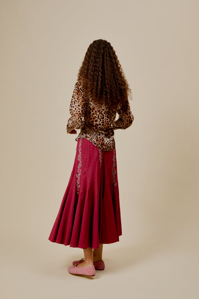 Isabella Skirt Red