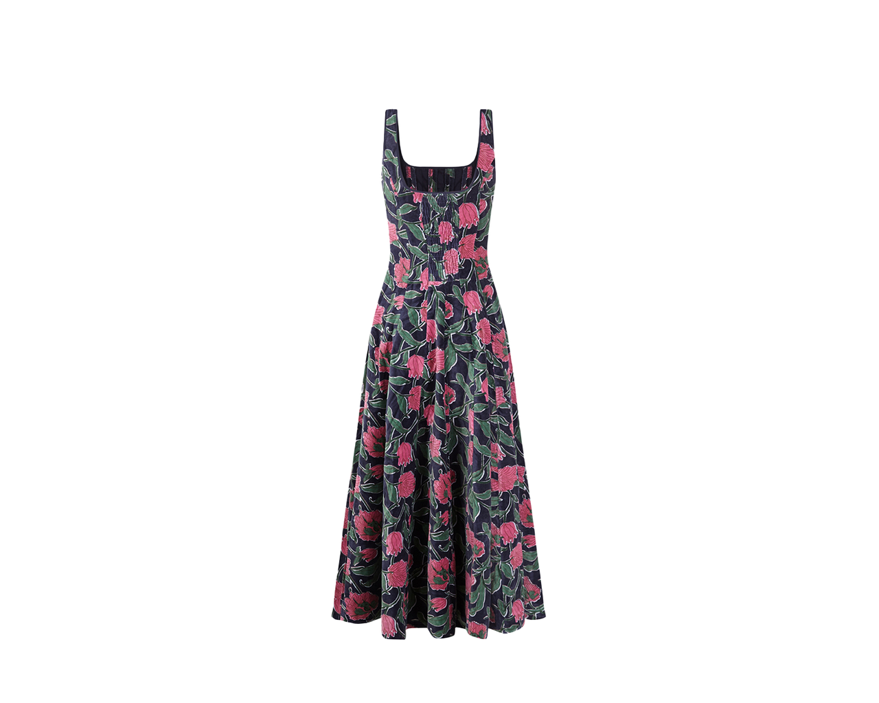 Audrey Dress Velvet Blue