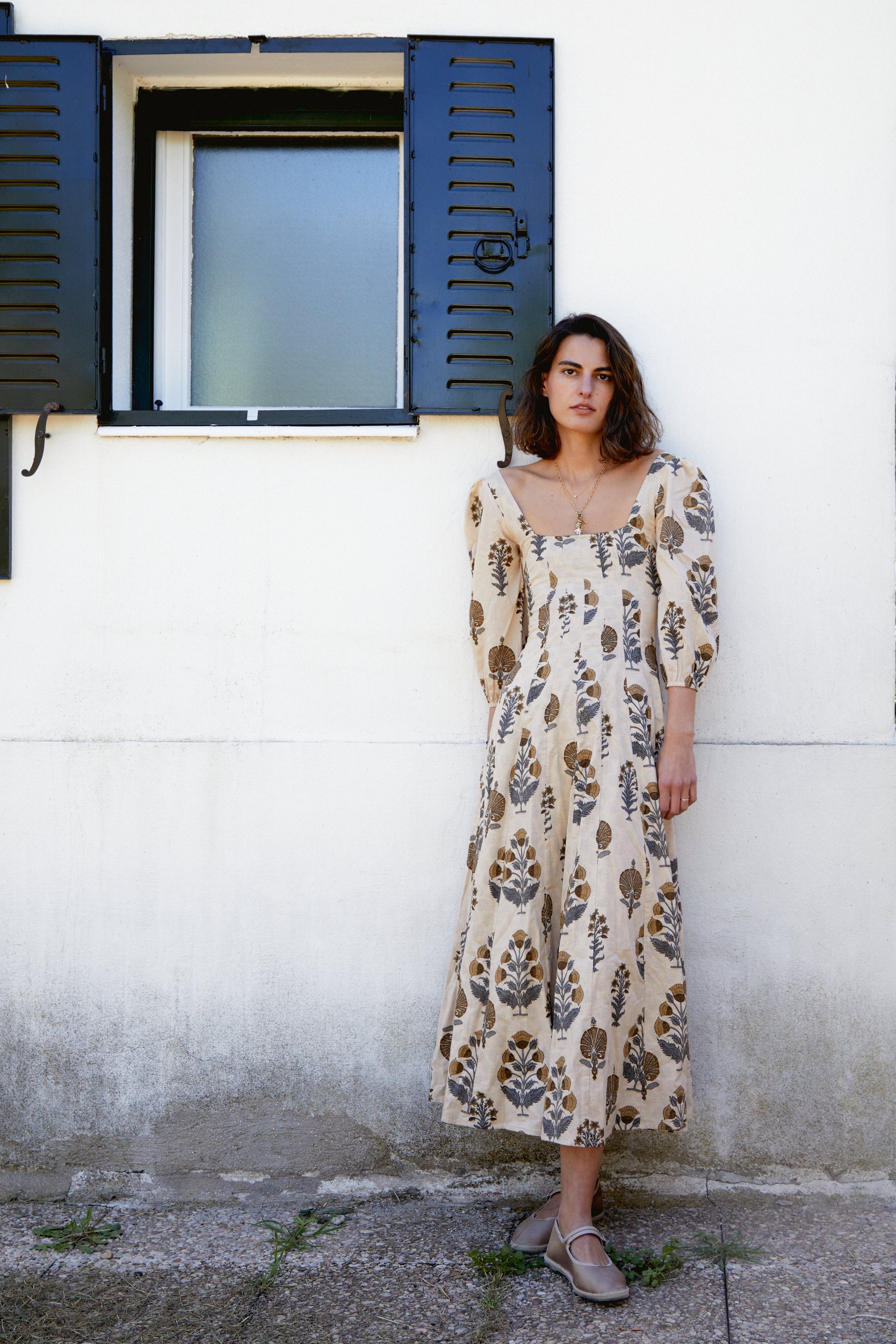 Aurelia Dress — Cream