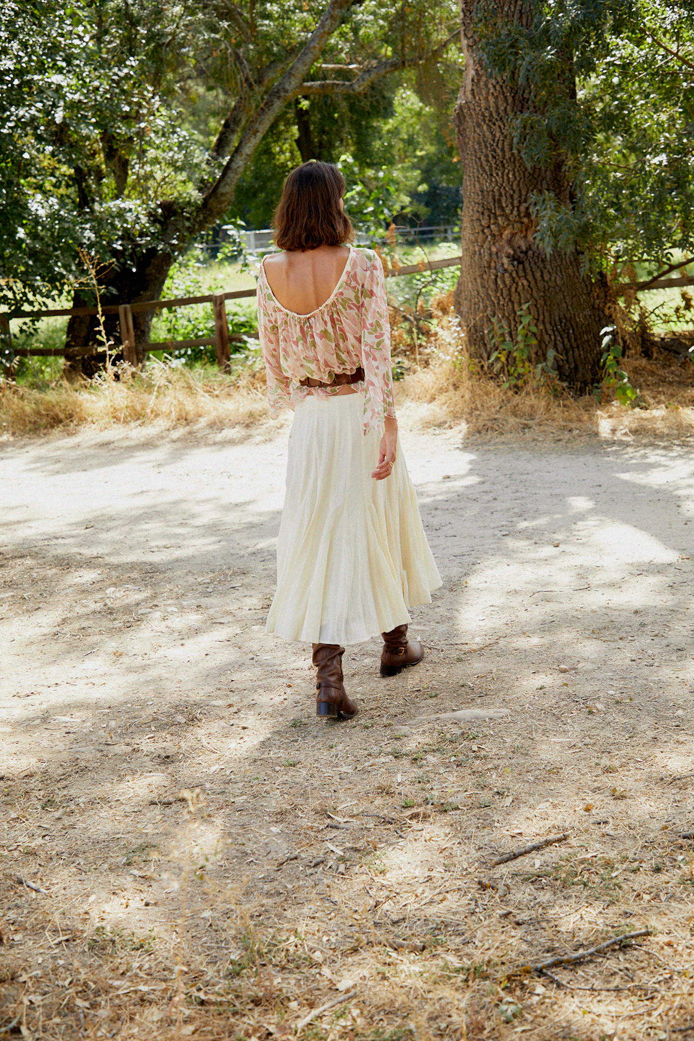 Isabella Skirt Cream