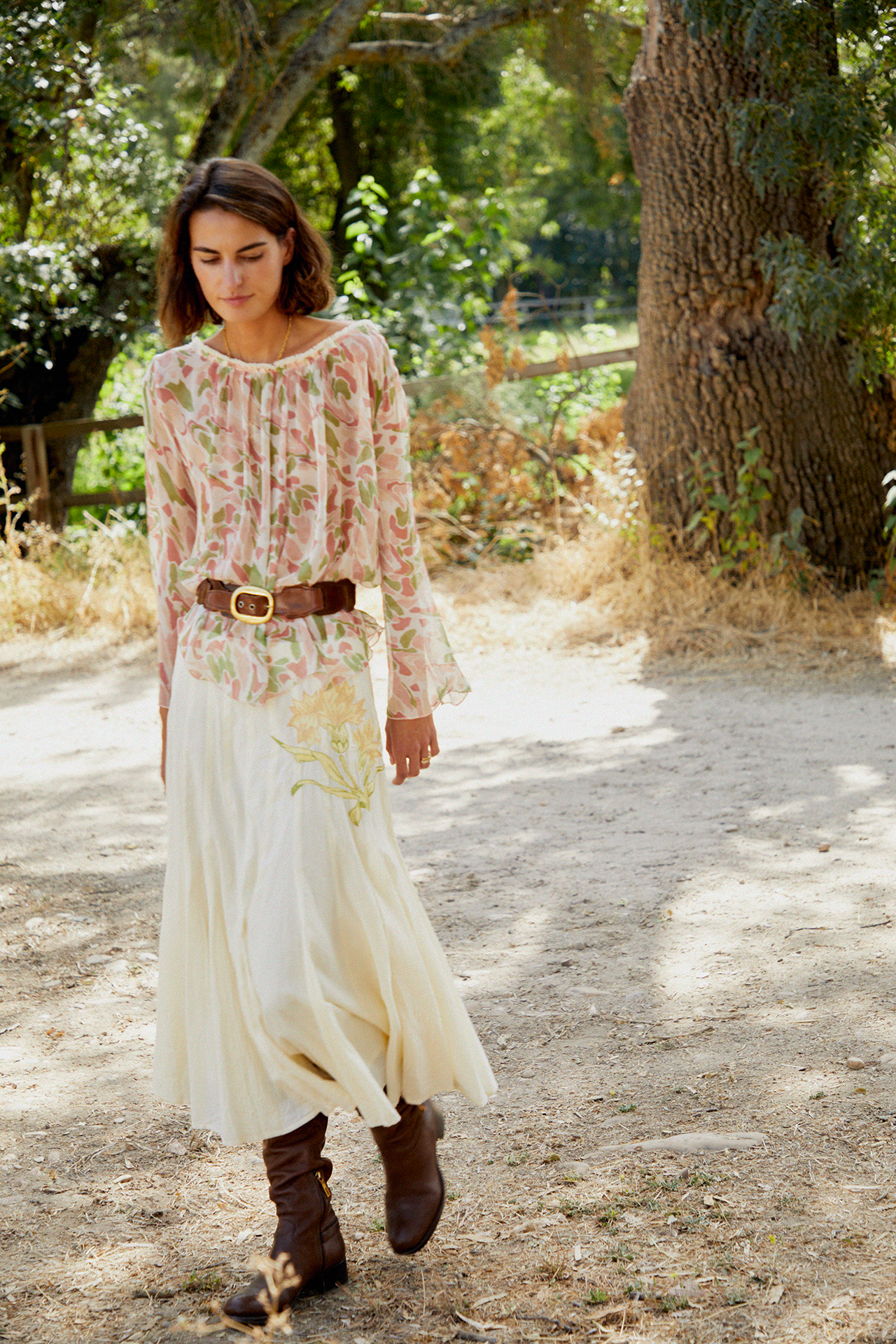 Isabella Skirt Cream