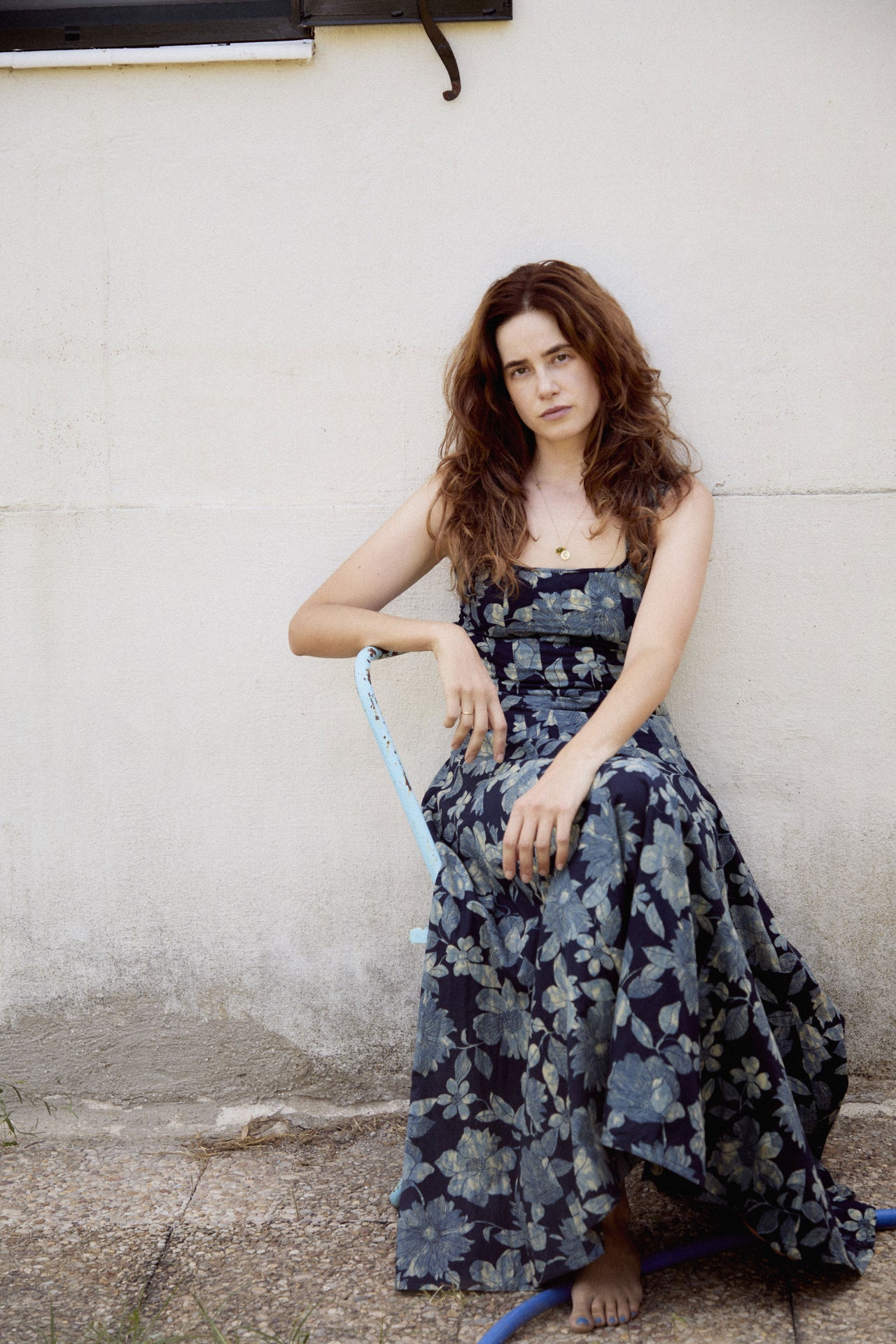 Audrey Dress Blue