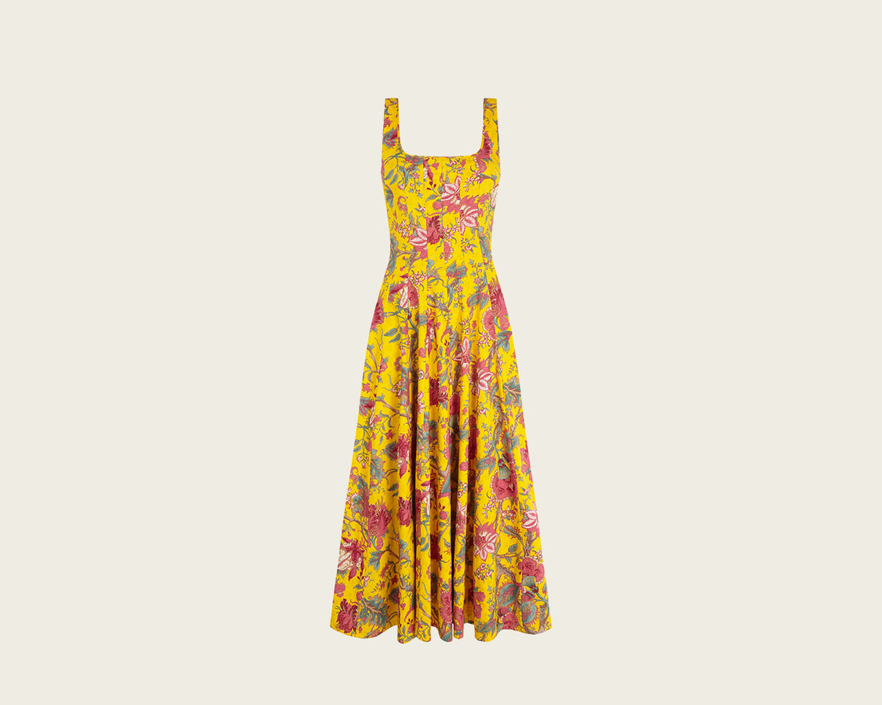 Audrey Dress Yellow