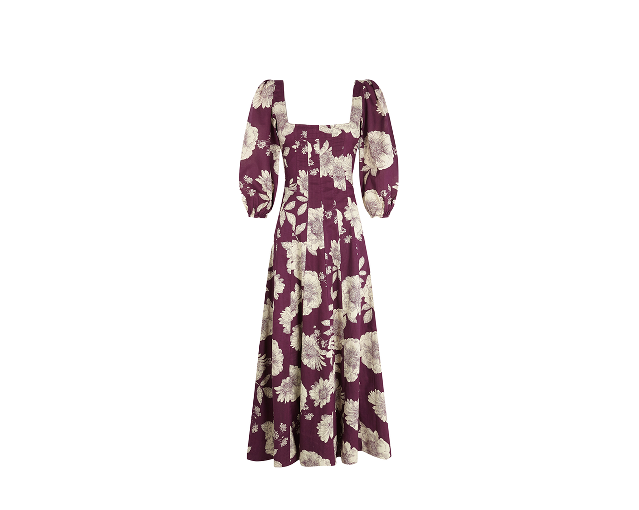 Aurelia Dress Aubergine