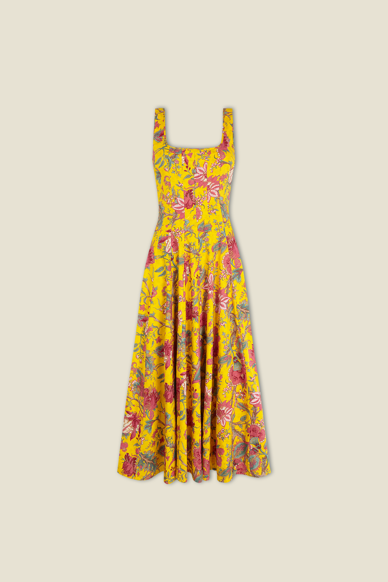 Audrey Dress Yellow