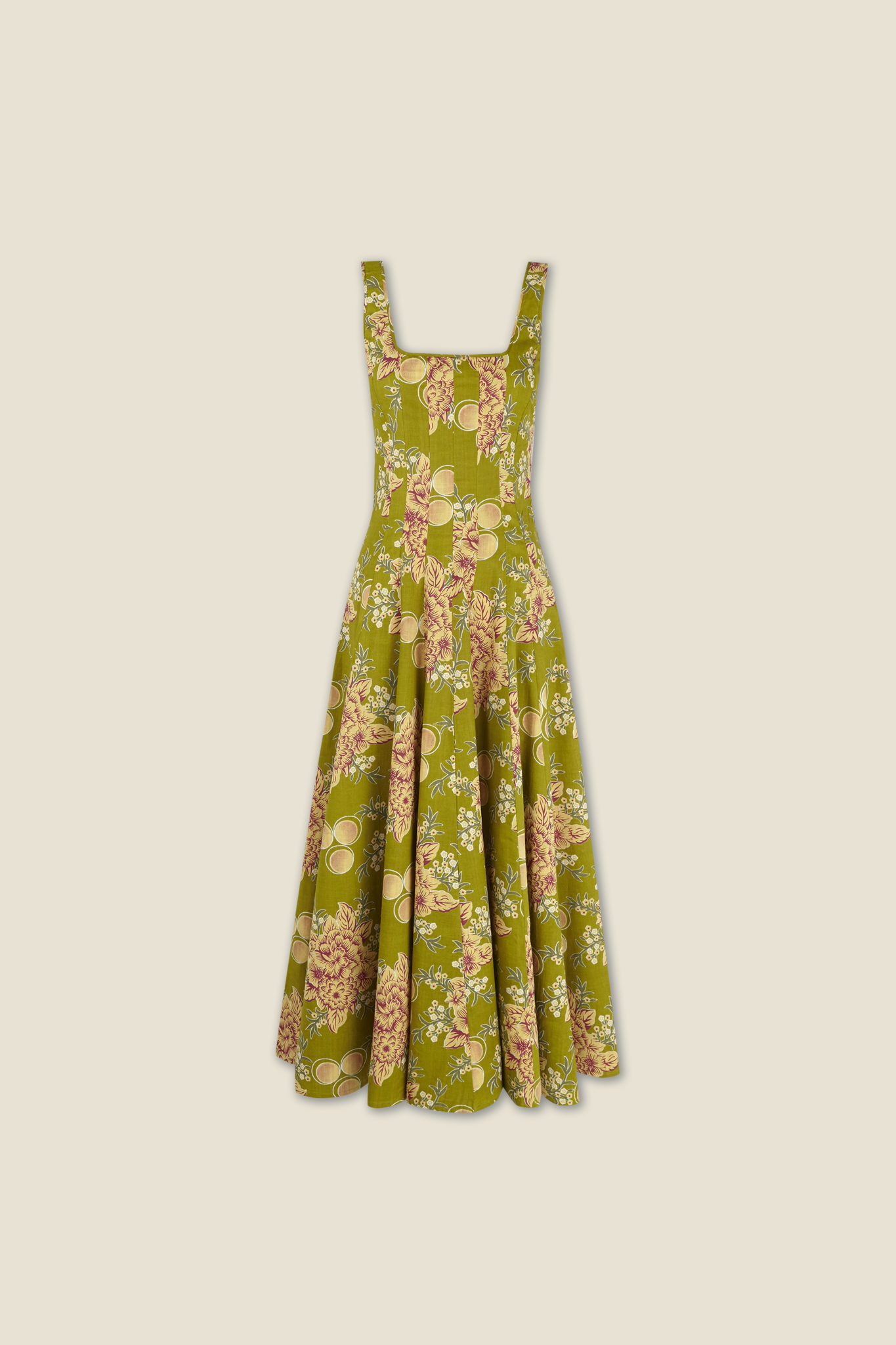 Audrey Dress — Lime