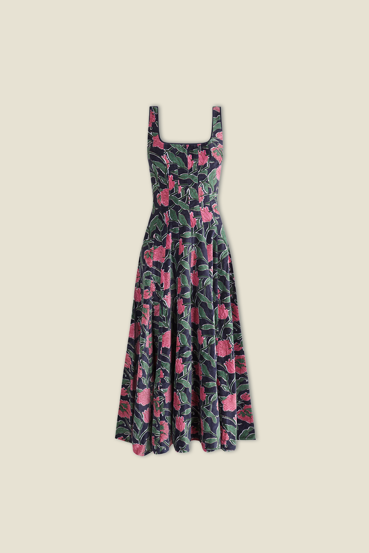 Audrey Dress Velvet Blue