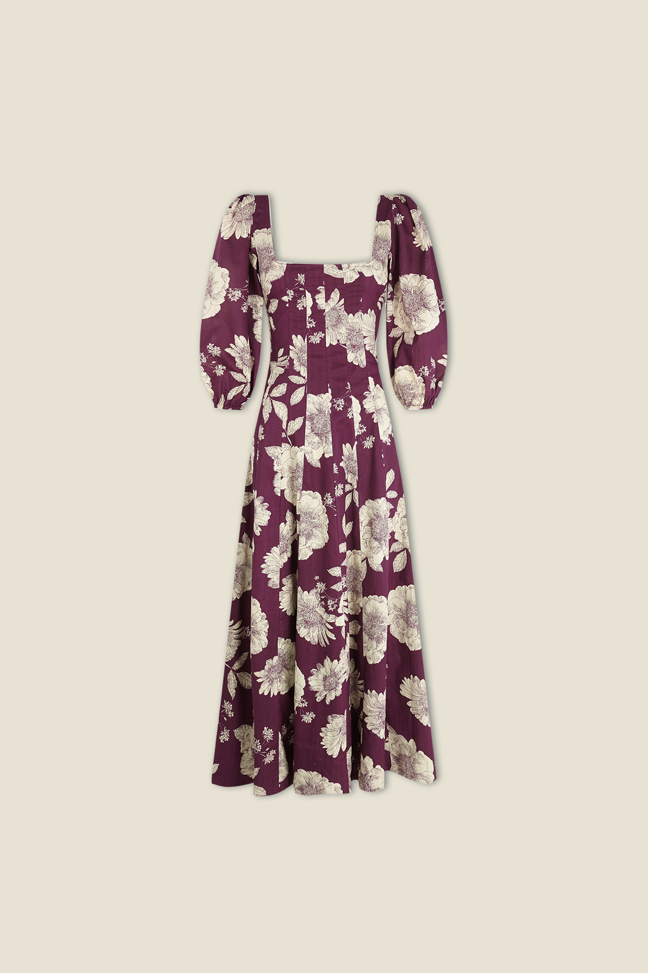 Aurelia Dress Aubergine