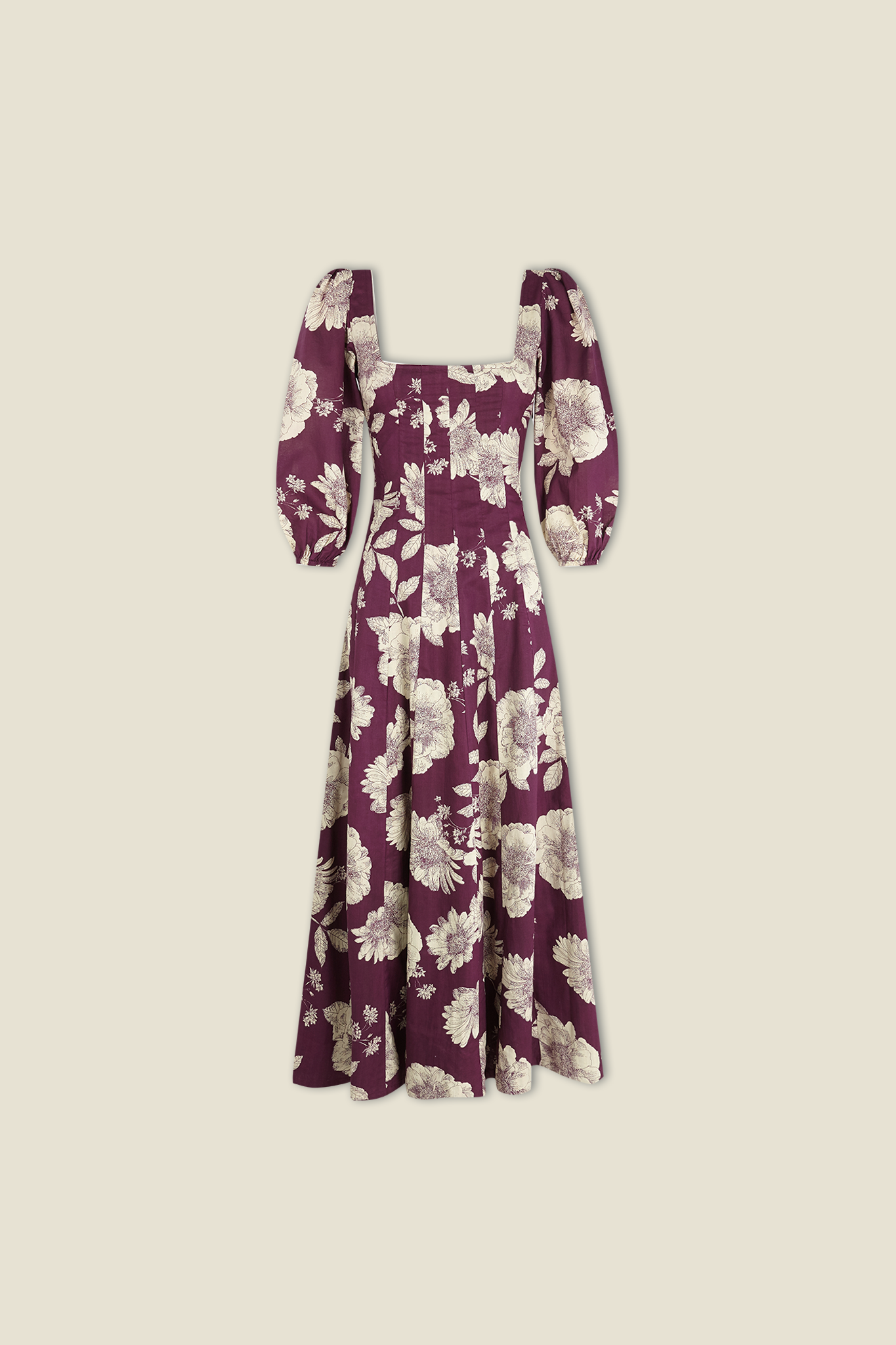 Aurelia Dress Aubergine