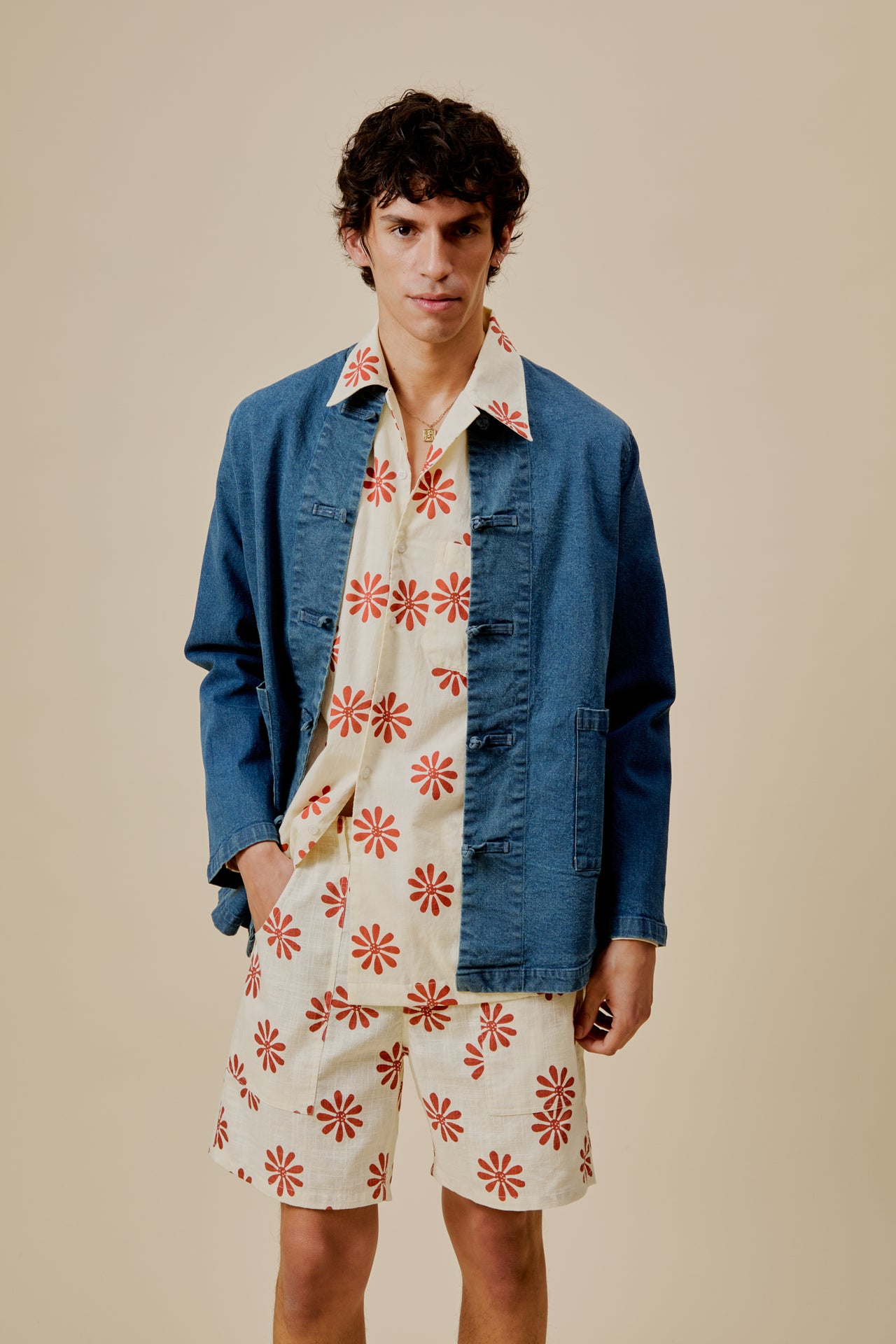 Harry Shirt Marigold Flower