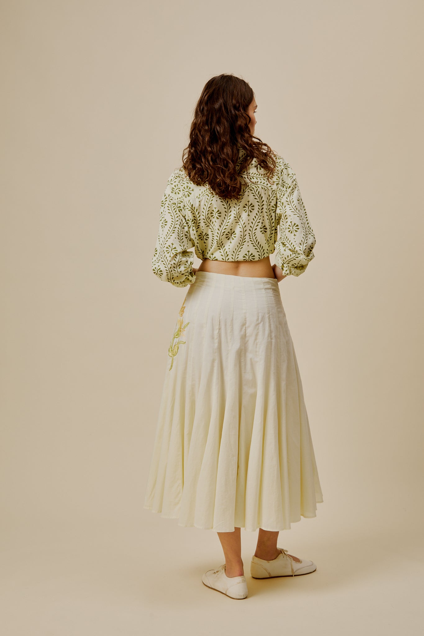 Isabella Skirt Cream