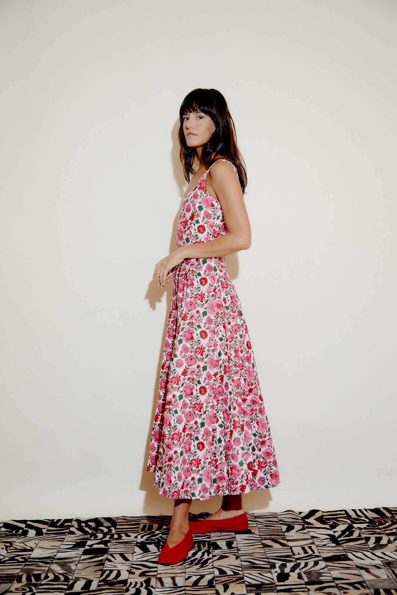 Audrey Dress Roses