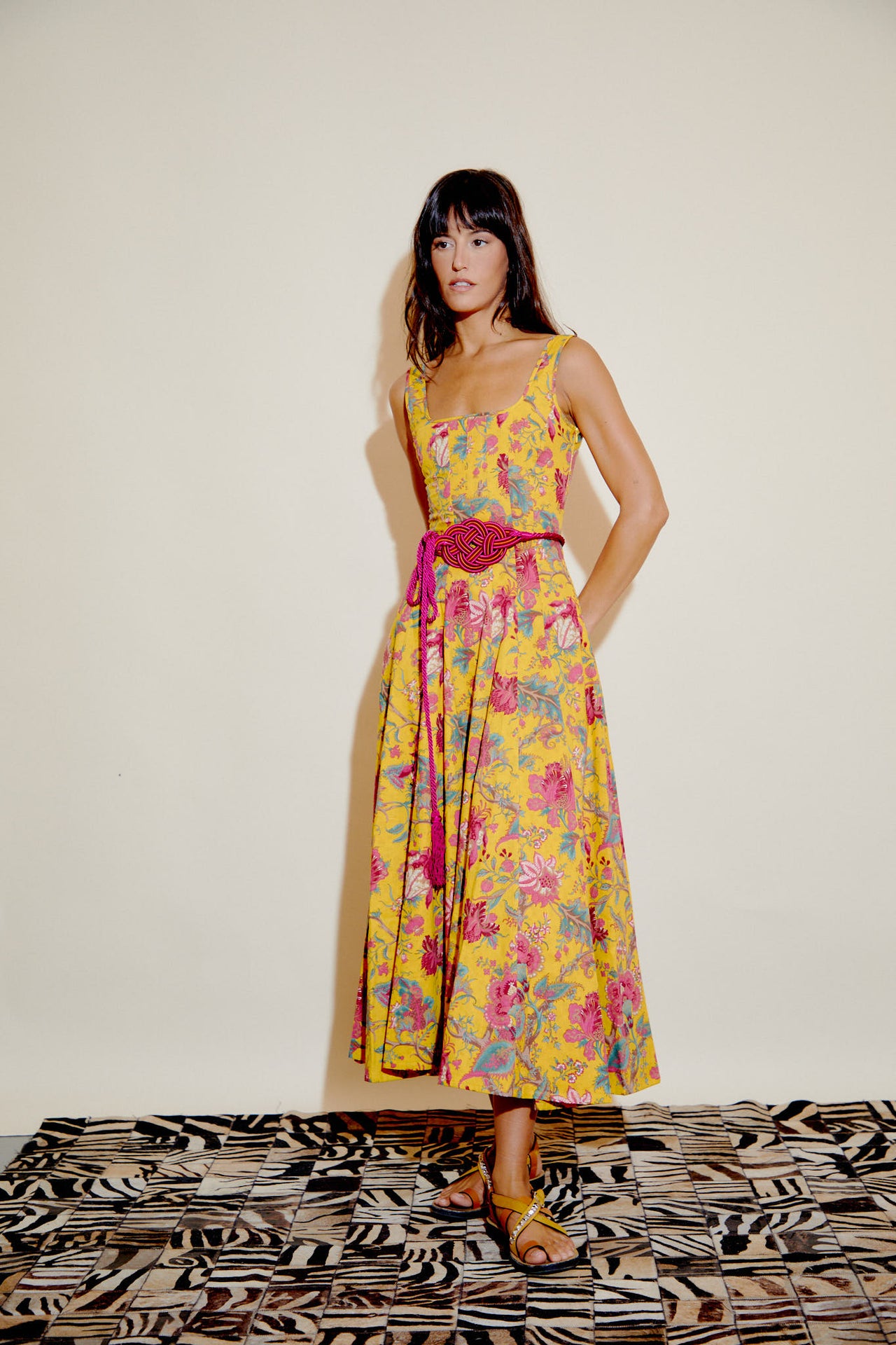 Audrey Dress Yellow