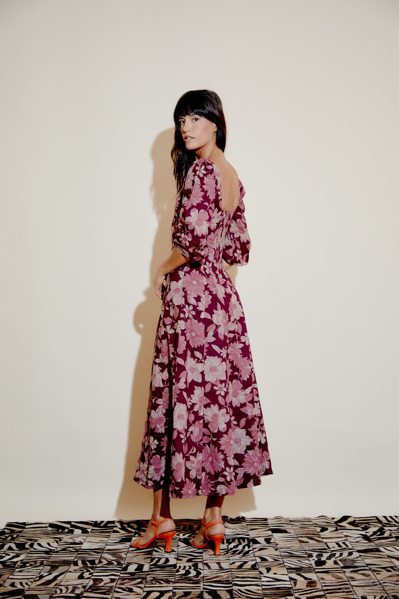 Aurelia Dress Plum
