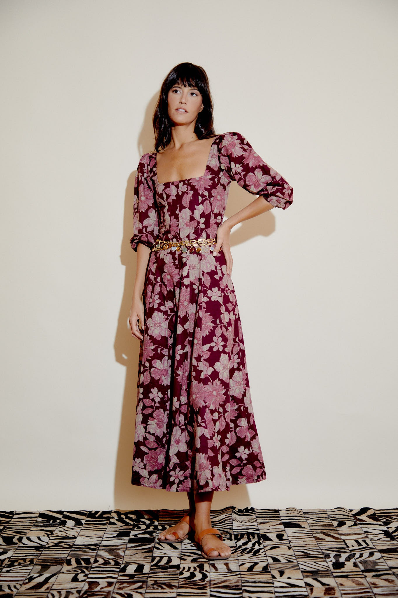 Aurelia Dress Plum