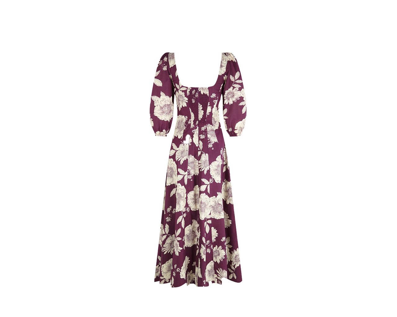 Aurelia Dress Aubergine