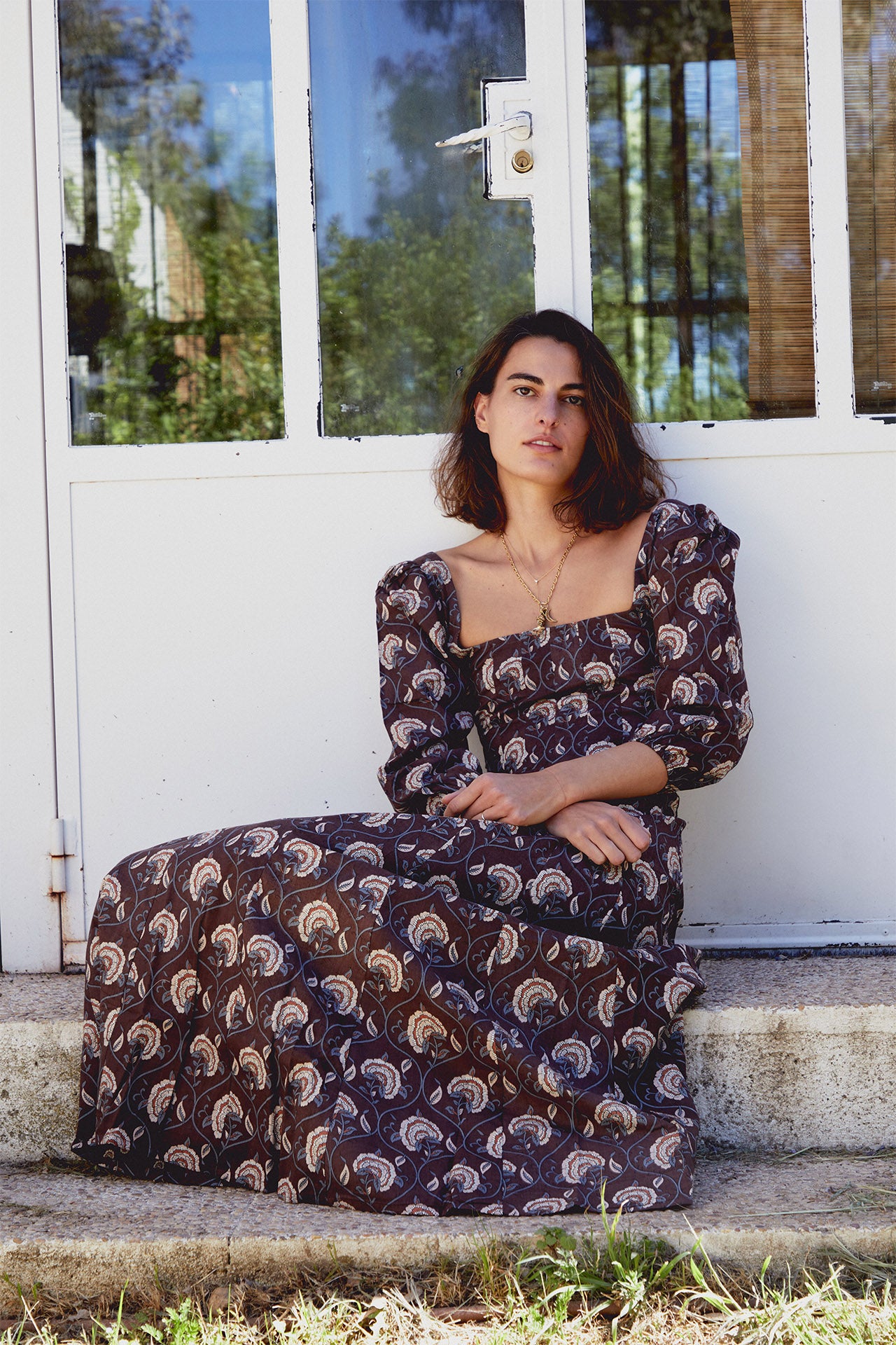 Aurelia Dress — Coffee