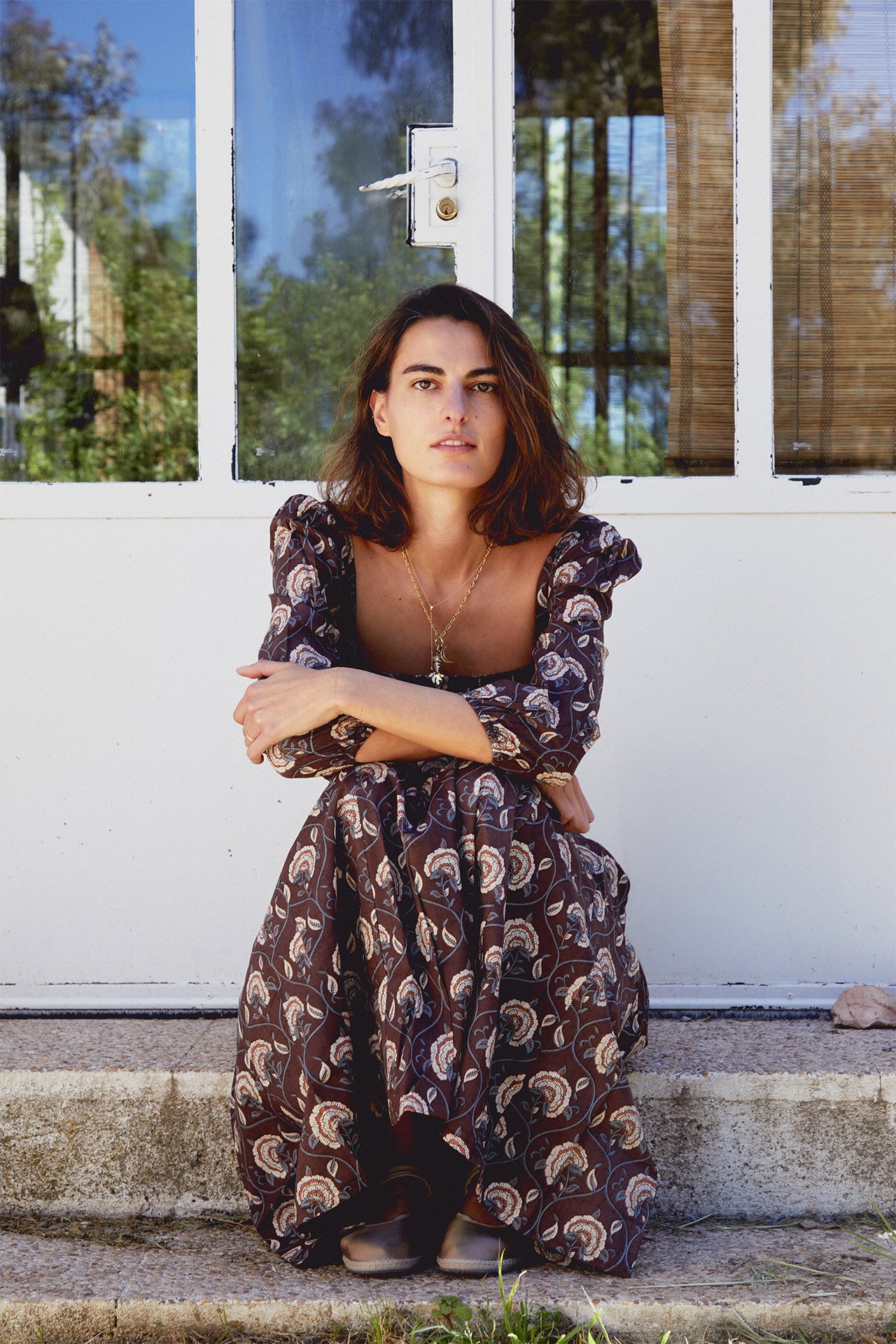 Aurelia Dress — Coffee