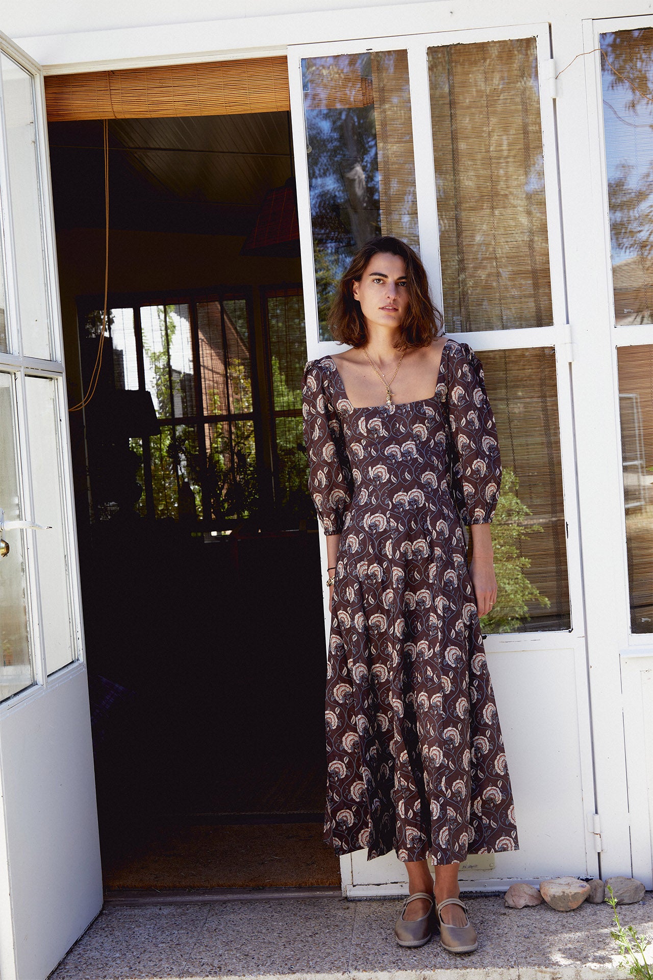 Aurelia Dress — Coffee