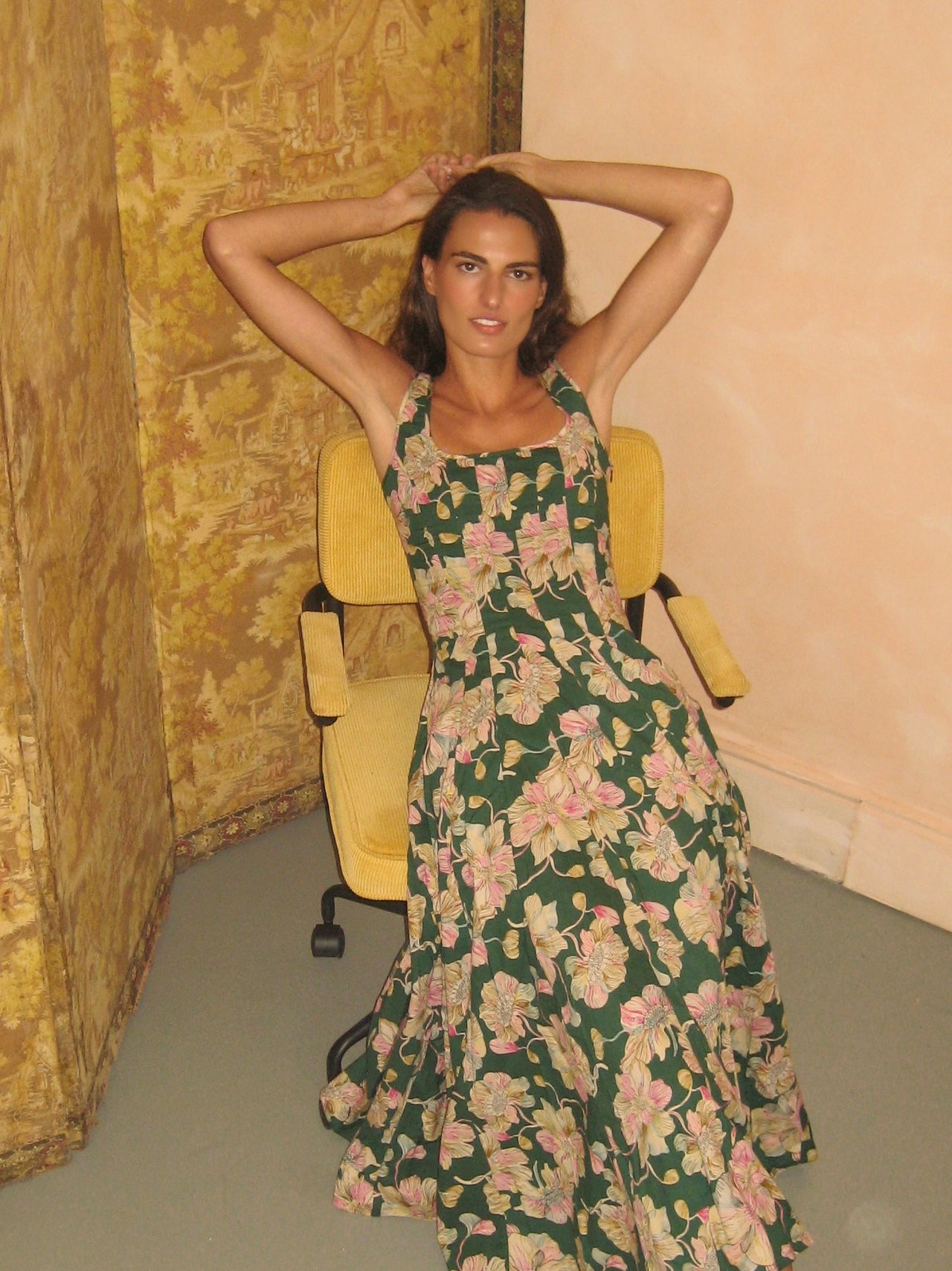 Audrey Dress Green