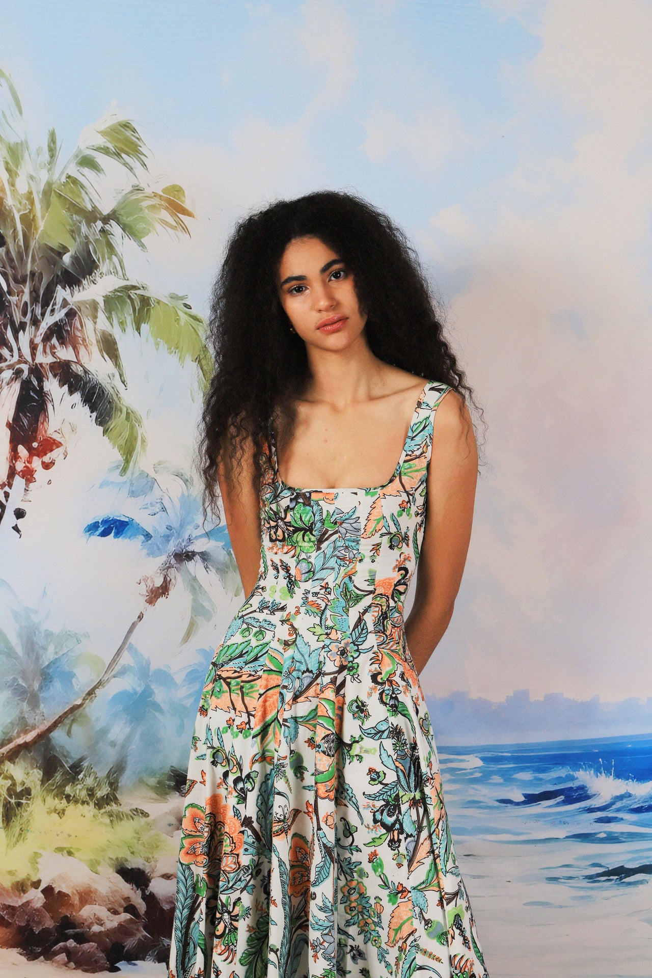 Audrey Dress Tropical