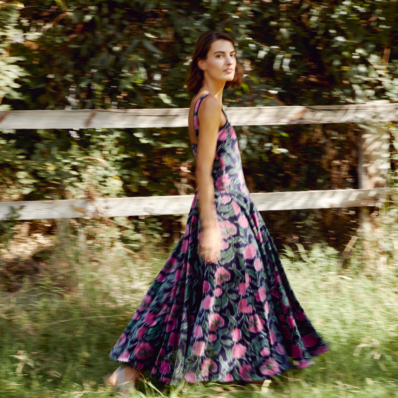 Audrey Dress Velvet Blue